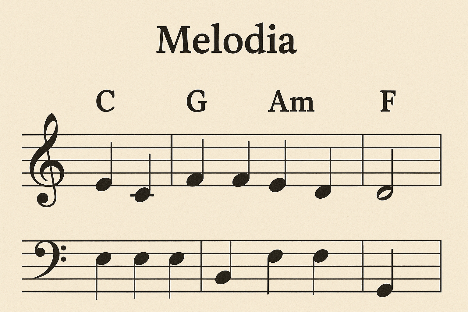 Melodia e Cifra